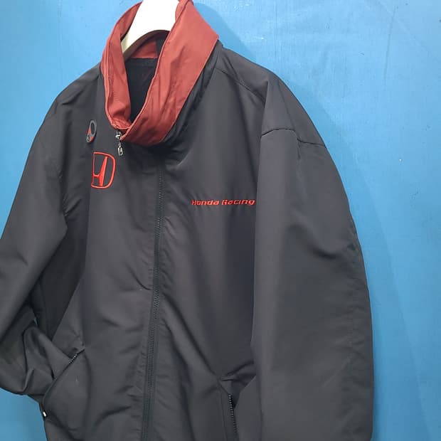희귀 빈티지 재팬 혼다 레이싱바람막이자켓