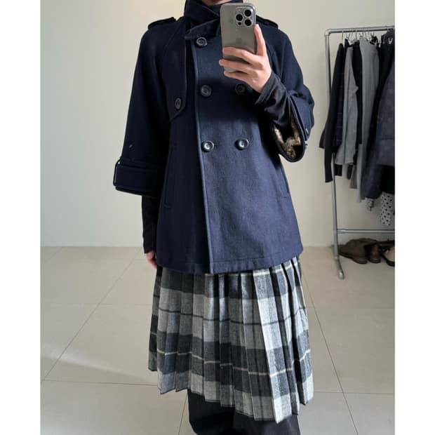 빈티지 7부 슬리브 자켓