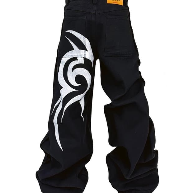  [PCCVISION] Tribal Print Wide Pants