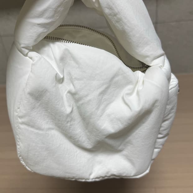 레이스 패딩 미니백 새상품