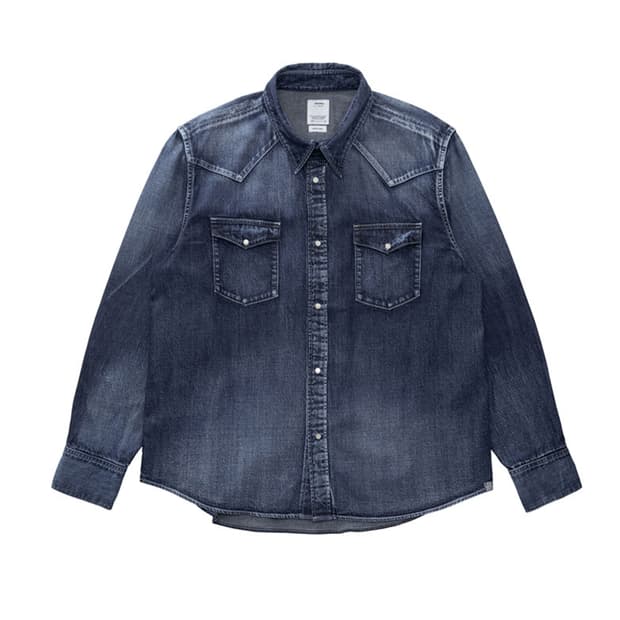 [삽니다] VISVIM 비즈빔 26SS 소셜 스컬프처 셔츠 인디고 1