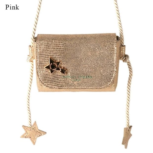 (새상품)츠모리 치사토 캐리 다이아몬드 스타 염소 가죽 숄더 백 미니 백