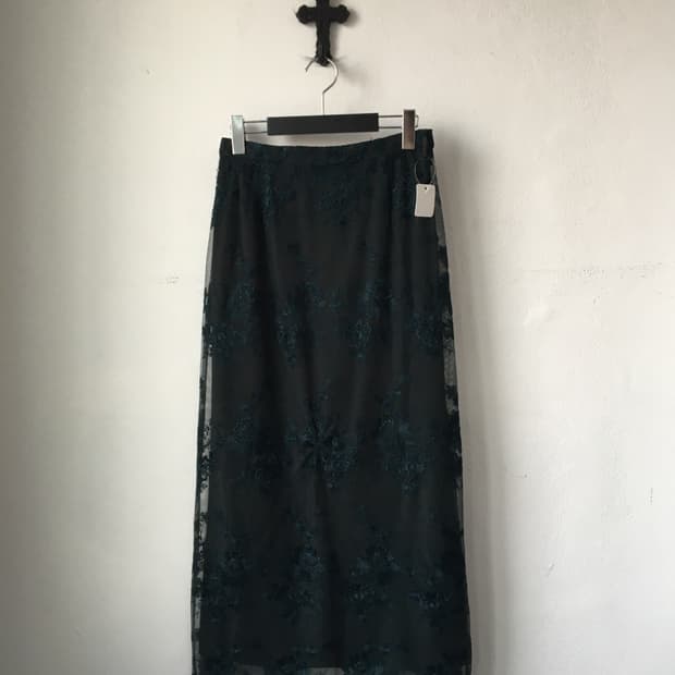 needle work pattern skirt