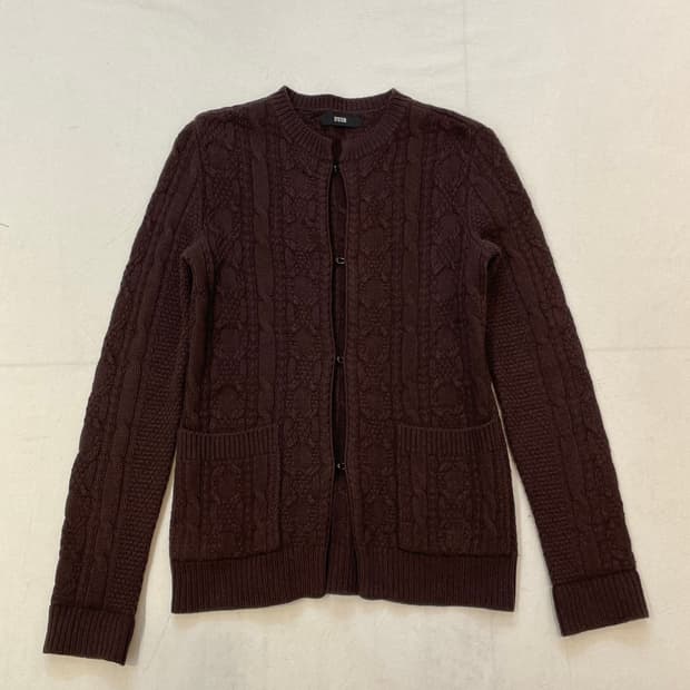 SYSTEM 케이블 후크가디건