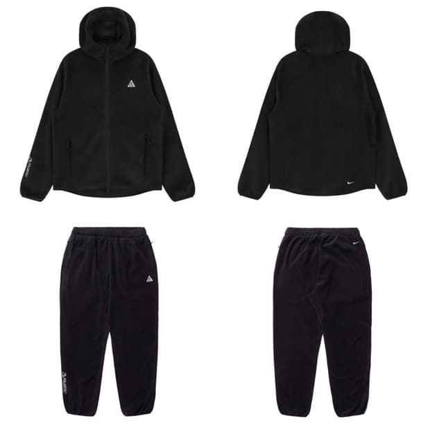 [일괄판매] 나이키 ACG 폴라텍 울프트리 상하의 세트 새제품