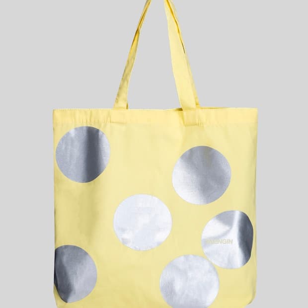DOT TOTE BAG - LEMON