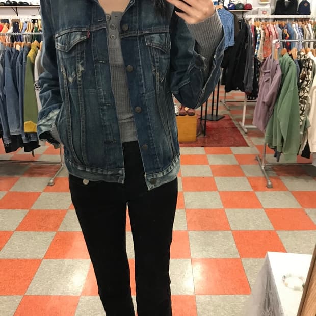 리바이스 데님자켓