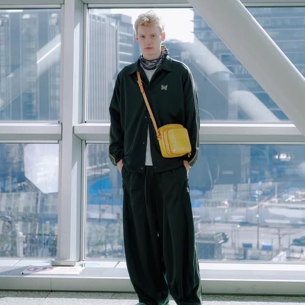 니들스 x LHP 폴리트랙자킷 다크그린 L