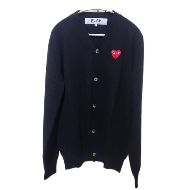 ❤️[정품/새상품특가]꼼데가르송 하트 블랙 가디건❤️