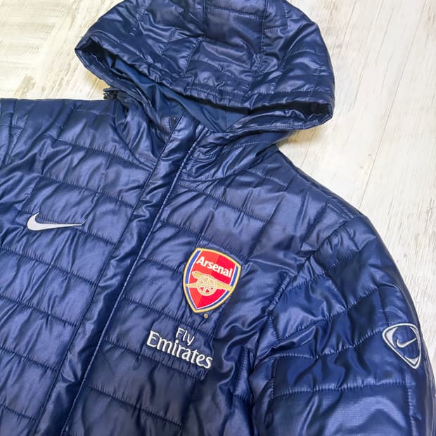 [M] 나이키 아스날 패딩 점퍼 M