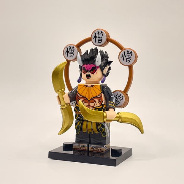 귀멸의 칼날 피규어 상현4 한텐구(배송비 포함 가격)