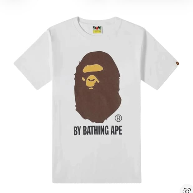 베이프 바이 베이싱 에이프 티셔츠 화이트