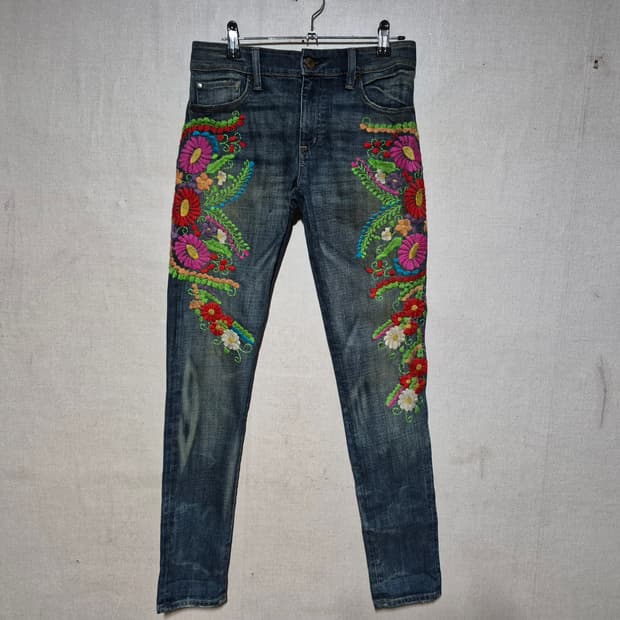 Polo Denim supply 폴로 자수 데님스니크진 (29inch)