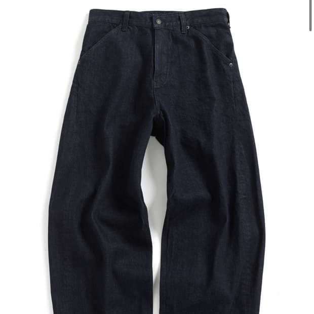 해칭룸 커브드 팬츠 인디고 (3)