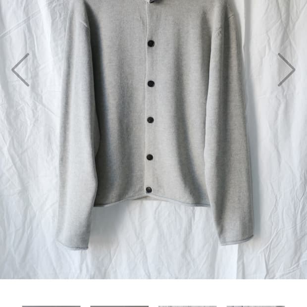 Sea salt loop hem cardigon melange 3