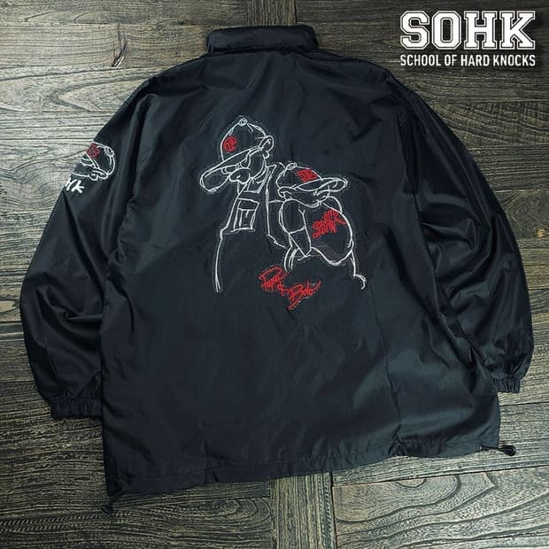 [SOHK] (새상품)90s 힙합 올드스쿨 빈티지 바람막이 M22015