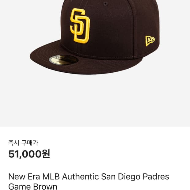 New Era MLB Authentic San Diego Padres