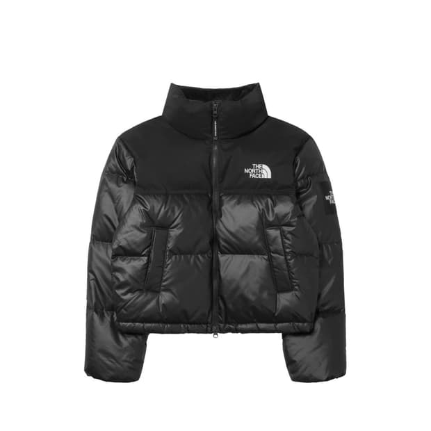 노스페이스 화이트 라벨 노벨티 눕시 다운 자켓 블랙 여성패딩 NJ1DQ8