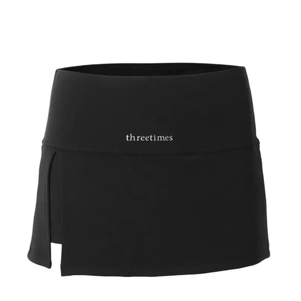 쓰리타임즈 에슬레틱 슬릿스커트 Athletic slit skirt