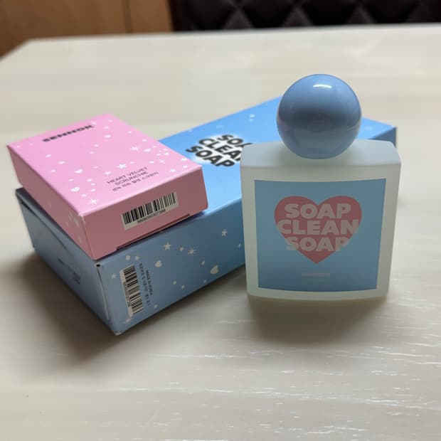 센녹 솝클린솝 향수+스크런치 세트