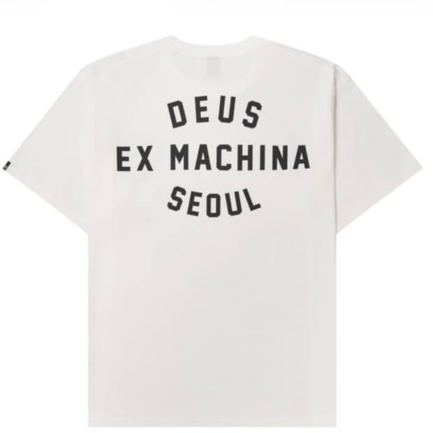 (새상품) 데우스 엑스 마키나 서울 컬리지 어드레스 티셔츠 M