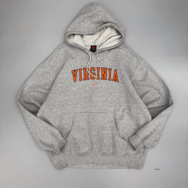 나이키 90‘s 오버사이즈 버지니아 컬리지 스웻 후드