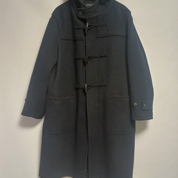 [희귀 XL] 유니클로 +J 디자인 울 블렌드 오버사이즈 더플 코트