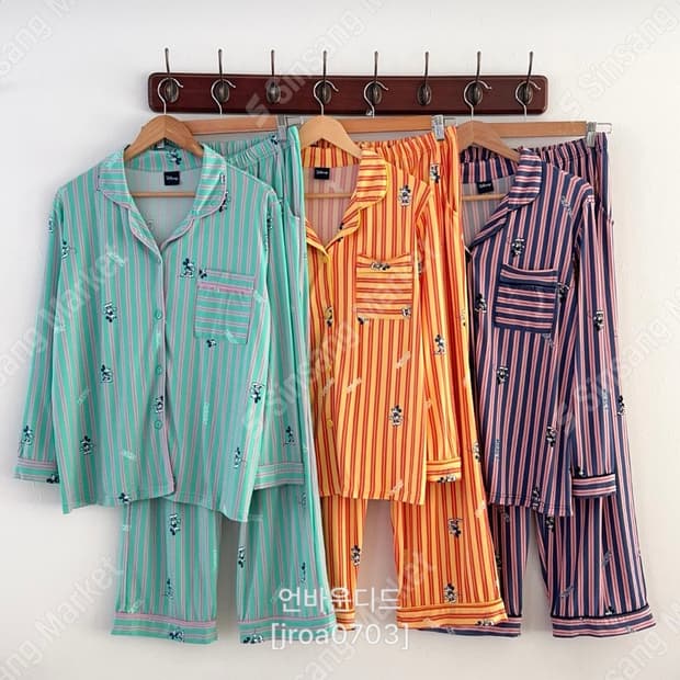 디즈니 잠옷 남성용 