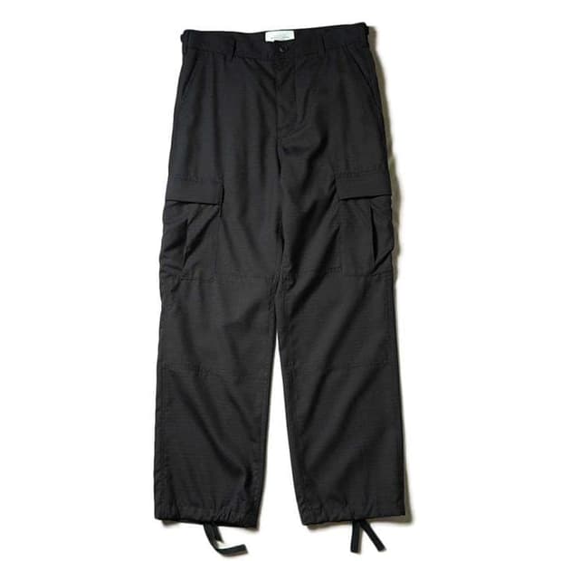 언유즈드 모헤어 울 립스톱 유틸리티 카고 팬츠