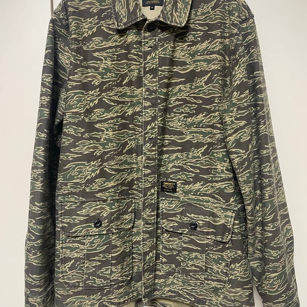 칼하트 wip camo 셔츠 자켓 M