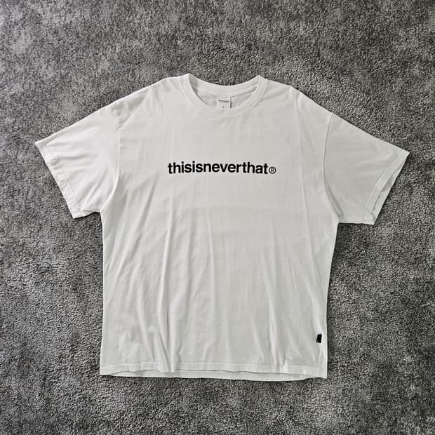 [무료배송] thisisneverthat 로고 반팔 티셔츠