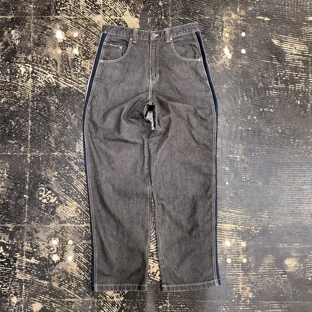 칼 카니 와이드 데님 팬츠 (33)