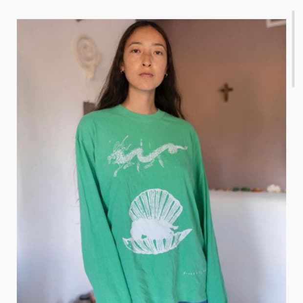 (새제품) NIEEH 니히 오버사이즈 드래곤 티셔츠 2 니히맨투맨