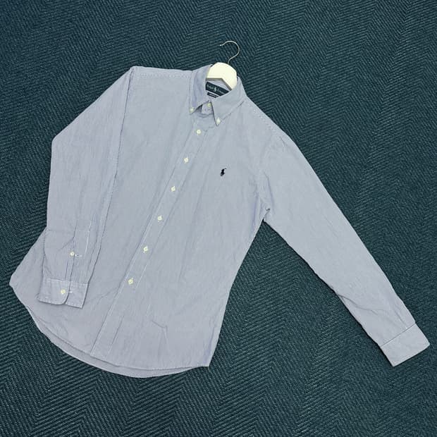 [M] 폴로 스트라이프 셔츠