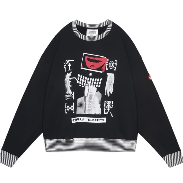 카브엠트 립스 디스플레이 맨투맨 