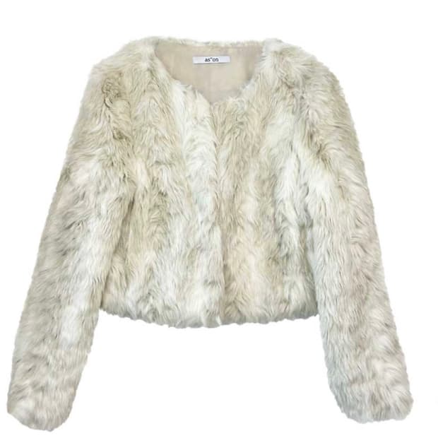 애즈온 퍼 자켓