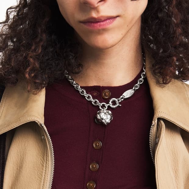 비비안웨스트우드 리 하트 펜던트 네크리스