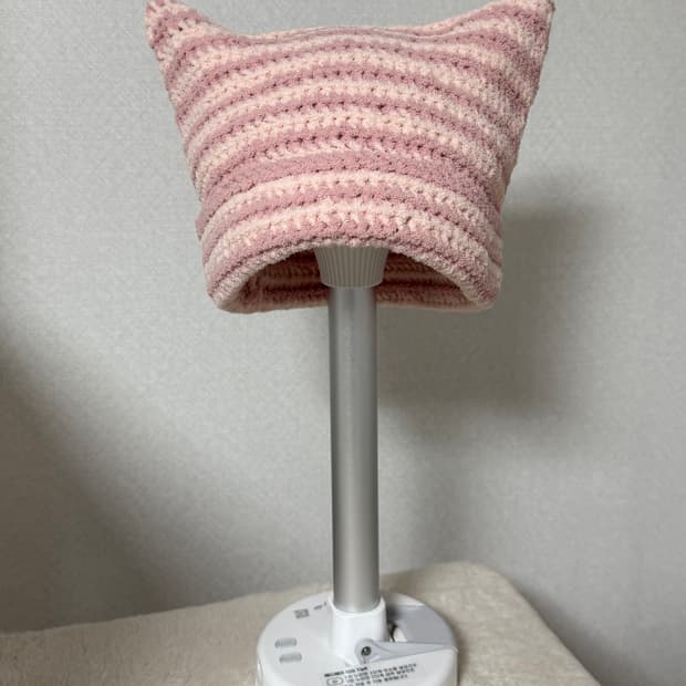 딸기우유 스트라이프 캣비니