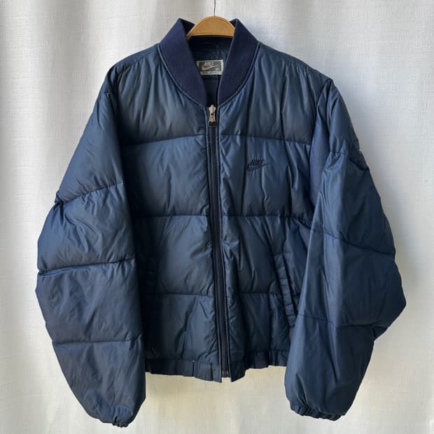 나이키 삼나스포츠 90s 다운 점퍼 네이비 EEL