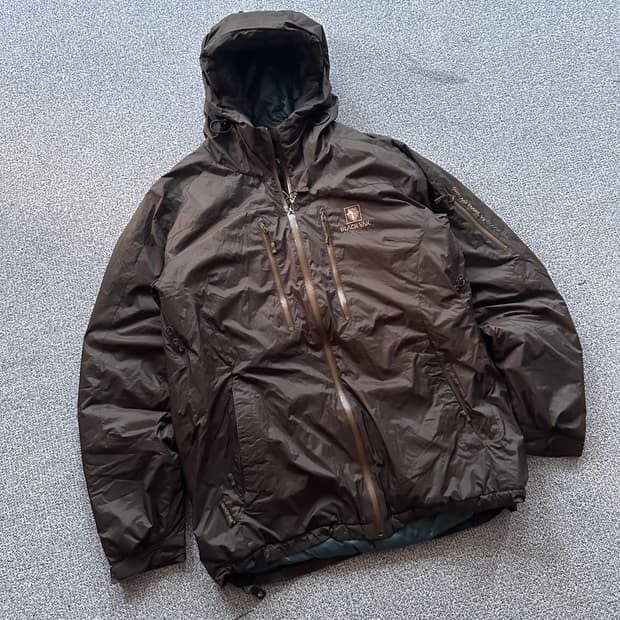 블랙야크 패딩 자켓 브라운