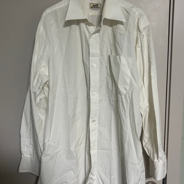 에르메스 HERMÈS 셔츠 - 소매 은장 로고 버튼