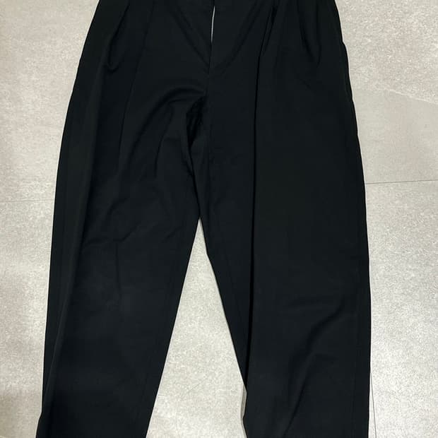 꼼데가르송 옴므 플러스 블랙 팬츠