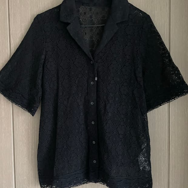 Freak's Store 크로쉐 블랙모리 하구미 반팔 셔츠