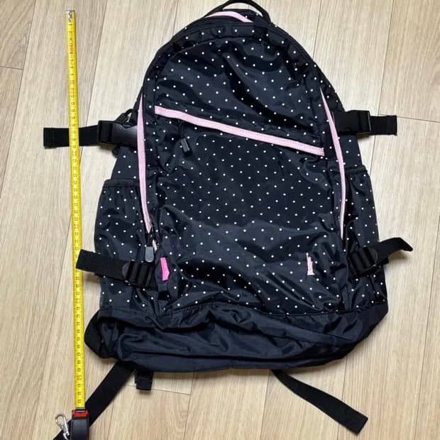 핑크 도트 이스트보이 백팩 땡땡이 가방 EASTBOY 배낭 대용량 책가방