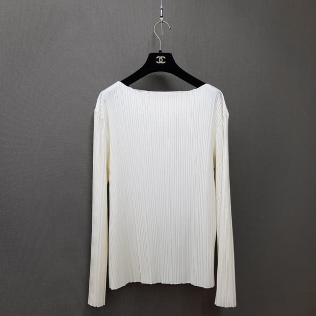 오르 ORR  플리츠 롱슬리브 블라우스 s사이즈