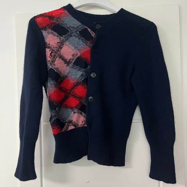 요지야마모토 7부 가디건