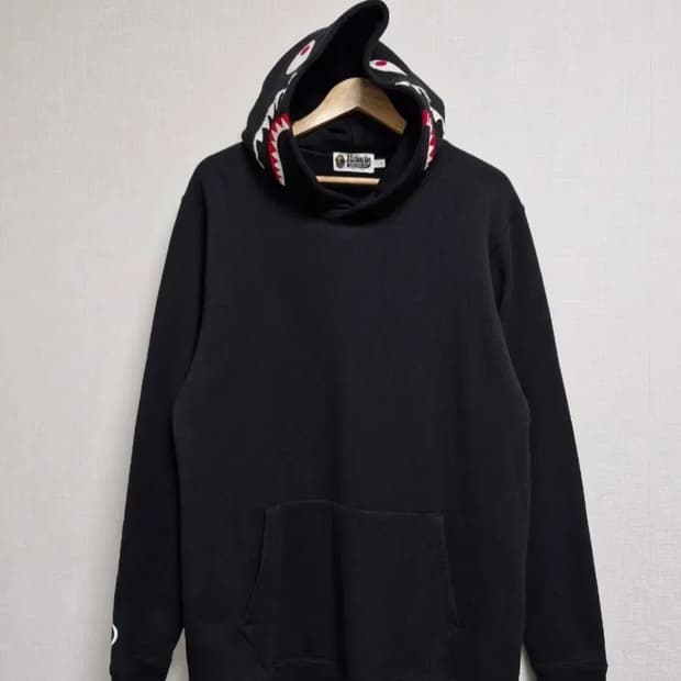 베이프 샤크후드 블랙 L