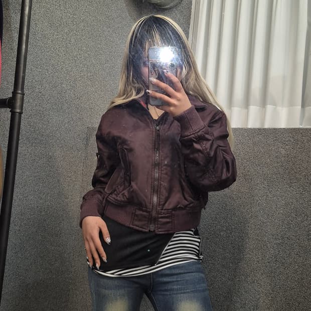 KENZO CROP BOMBER JACKET 