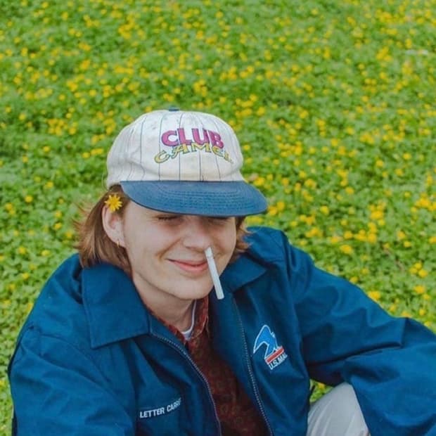 90s 빈티지 클럽 카멜볼캡