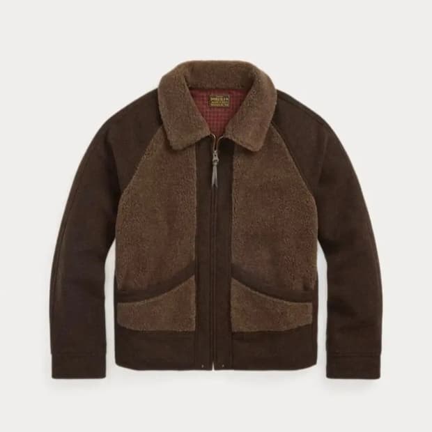 [구매] RRL 그리즐리 플리스